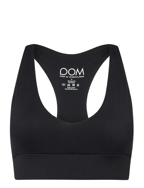 Drop of Mindfulness Low V Neck Bra Drop Of Mindfulness Black