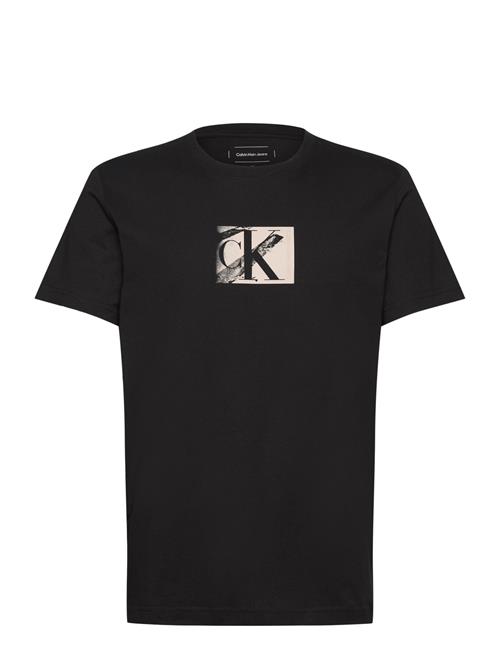 Calvin Klein Jeans Small Ck Box Tee Calvin Klein Jeans Black