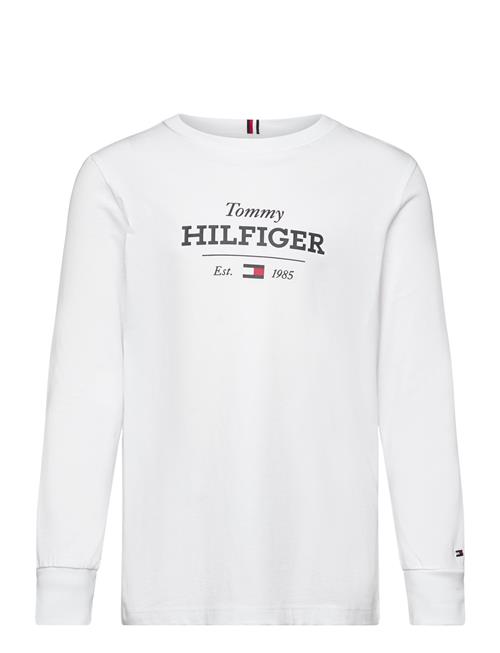 Tommy Hilfiger Monotype 1985 Reg Tee Ls Tommy Hilfiger White