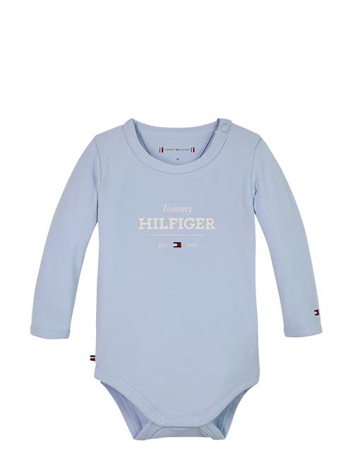 Monotype Logo Body Ls Tommy Hilfiger Blue