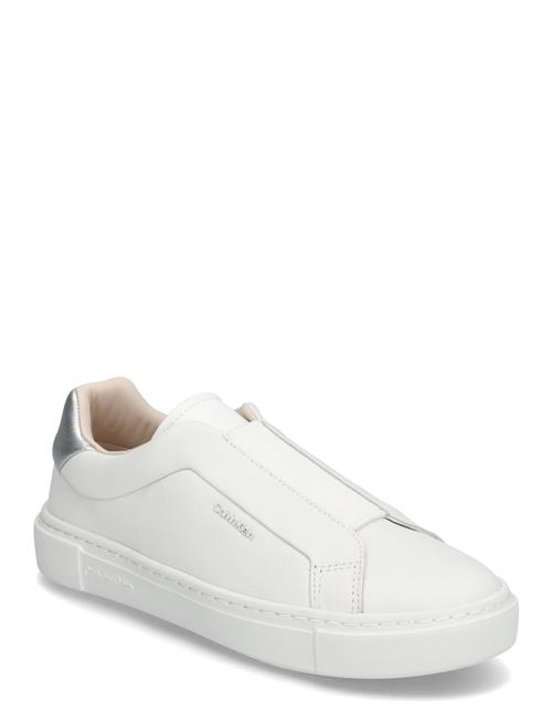 Calvin Klein Cupsole Slip On W/Ml - Lth Calvin Klein White