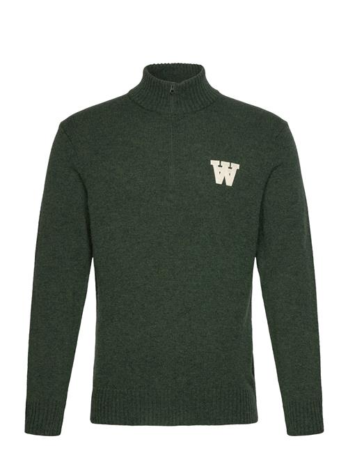 Double A by Wood Wood Wwblu Aa Cs Halfzip Double A By Wood Wood Green