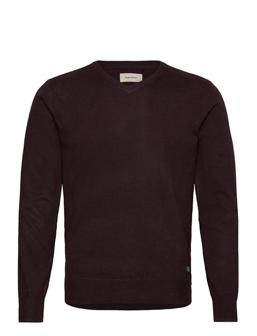 Bhbruton V-Neck Knit Noos Blend Brown