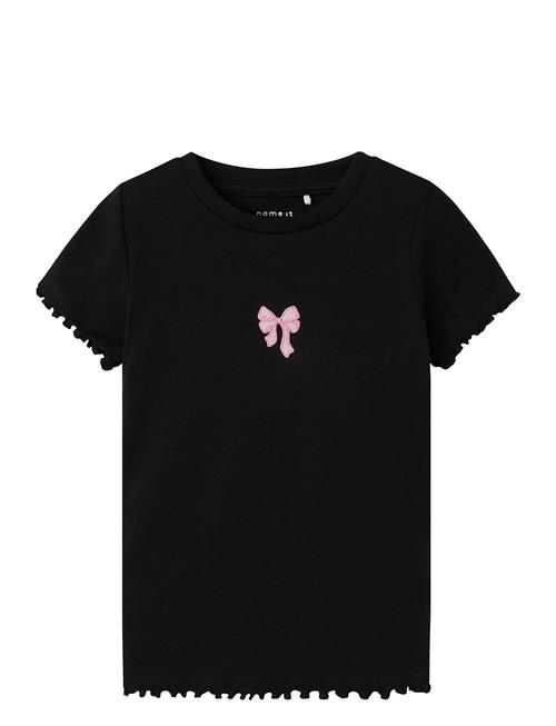 Nmflieve Ss Slim Top Name It Black