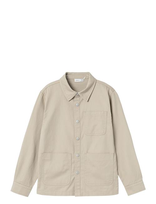 Nkmlune Ls Overshirt Name It Cream