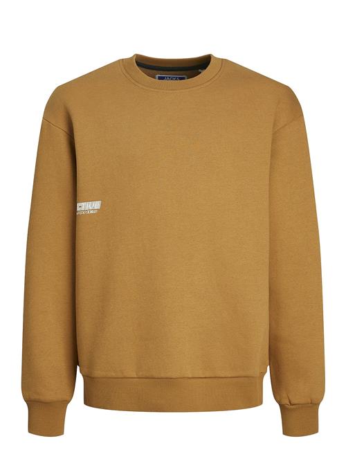 Jack & Jones Jorcollect Edt Loose Sweat Crew Jnr Jack & J S Brown