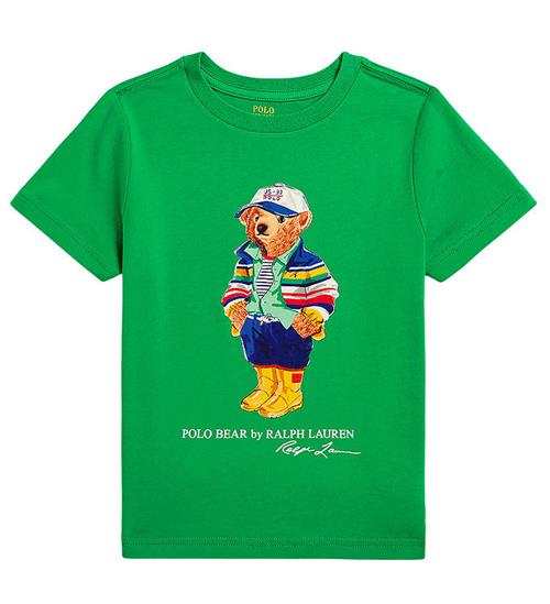 Polo Ralph Lauren T-shirt - Grøn m. Bamse