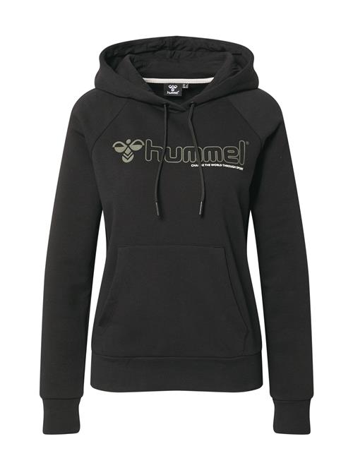 Hummel Sportsweatshirt 'Noni'  pastelgrøn / sort / hvid