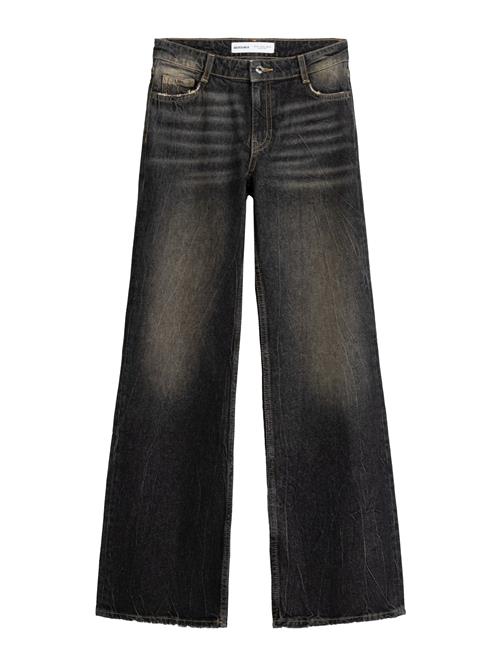 Bershka Jeans  taupe / black denim