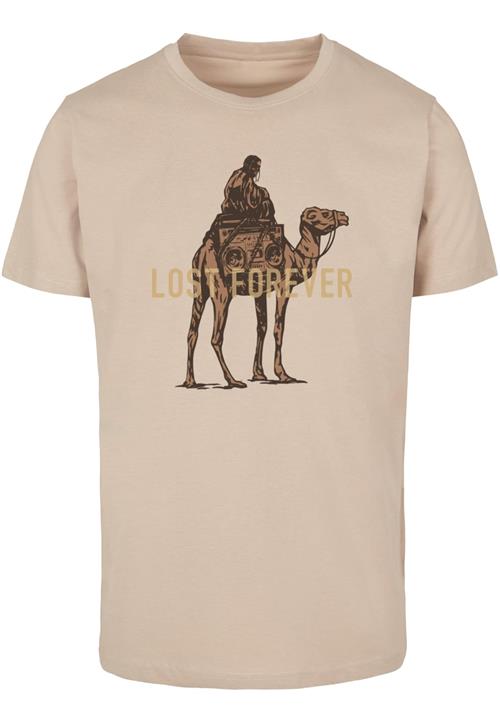 Mister Tee Bluser & t-shirts 'Lost Forever'  sand / brun / choko