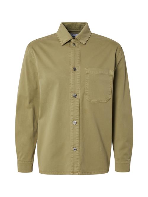 DAN FOX APPAREL Skjorte 'Essential'  oliven