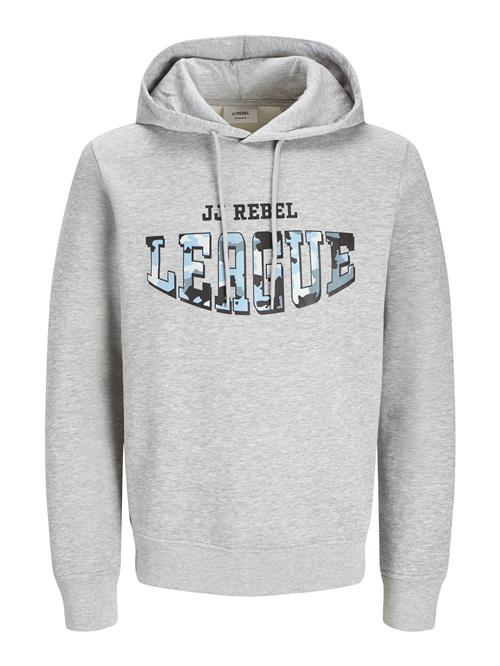 JJ Rebel Sweatshirt 'JREBHAMILTON'  lyseblå / grå-meleret / sort