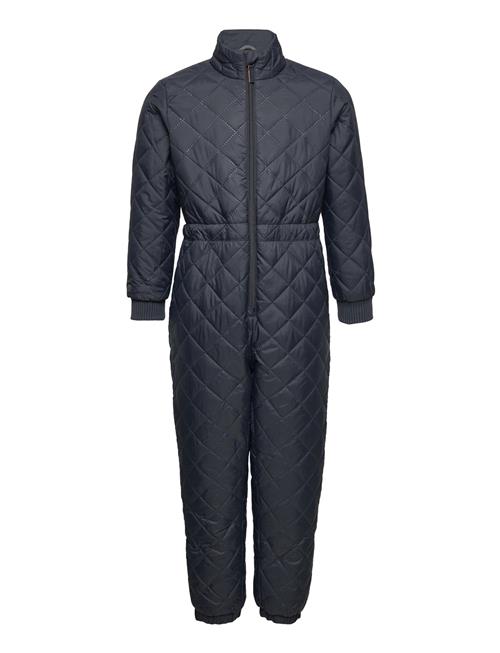 Heartlake Quilted Jumpsuit ZigZag Blue