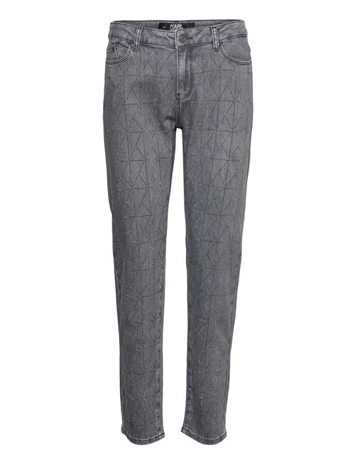 Karl Lagerfeld K/Sparkle Denim Pants Karl Lagerfeld Grey