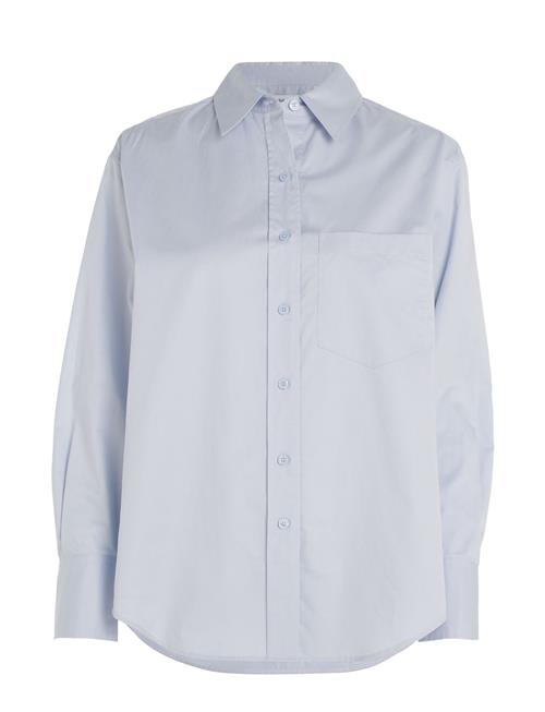 Calvin Klein Relaxed Cotton Shirt Calvin Klein Blue