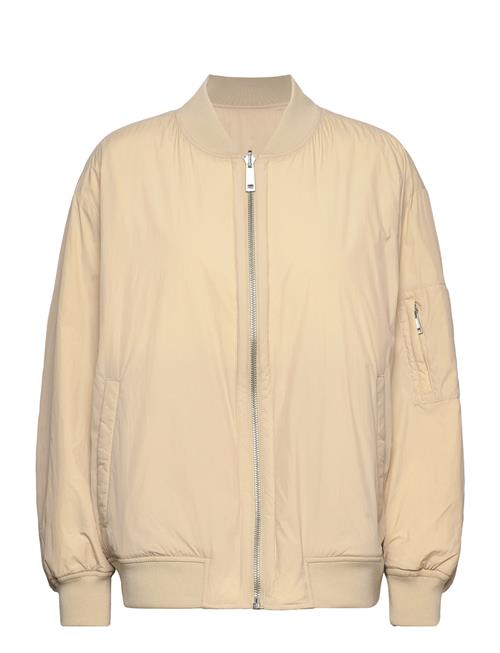 Calvin Klein Light Padded Quilt Bomber Jacket Calvin Klein Beige