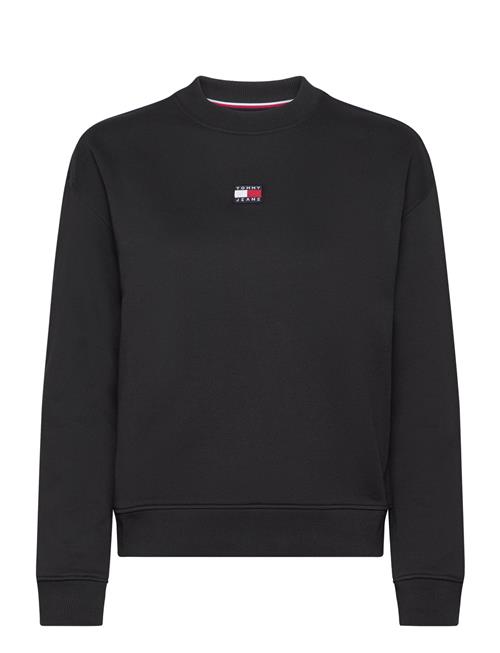 Tommy Jeans Tjw Bxy Badge Crew Ext Tommy Jeans Black