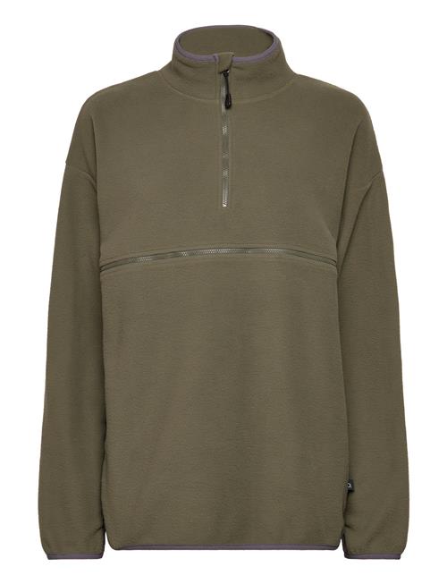 Boob Nursing Fleece Jacket Boob Khaki