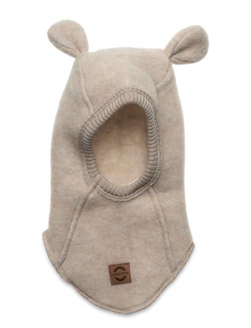 mikk-line Wool Fullface W Ears Mikk-line Beige