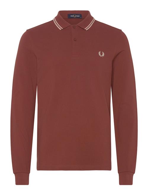 Fred Perry Ls Twin Tipped Shirt Fred Perry Red