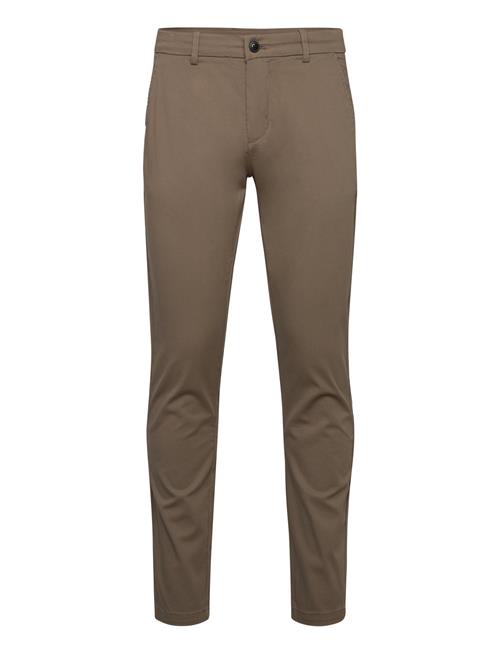 Lindbergh Superflex Chino Pants Lindbergh Brown