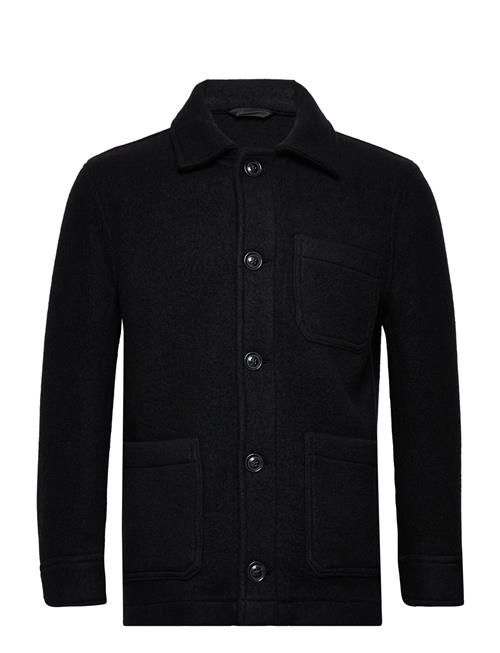 GANT D1. Short Wool Jacket GANT Black