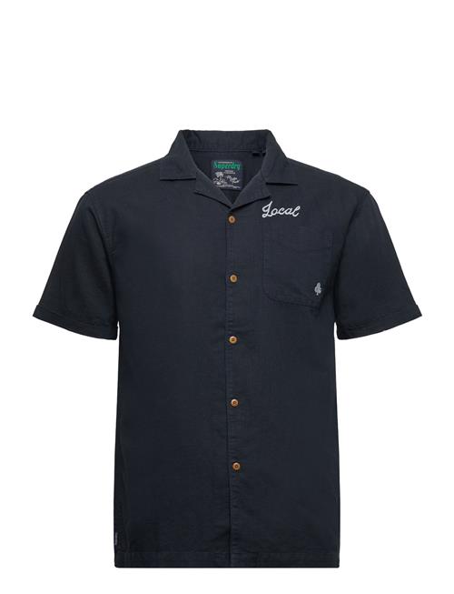 Superdry Vintage Resort S/S Shirt Superdry Navy