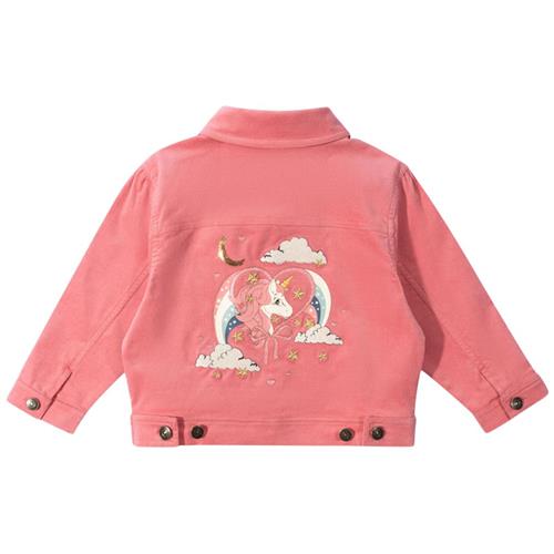 Konges Sløjd Lucky Jacket Gots - Flamingo Plume | Lyserød | 4 years