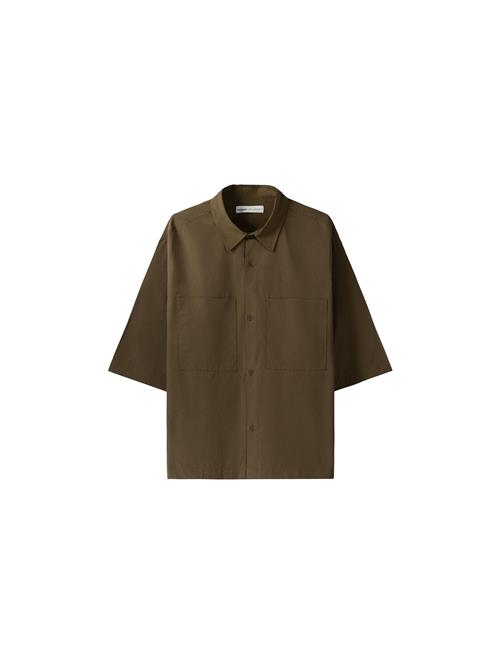 Bershka Skjorte  khaki