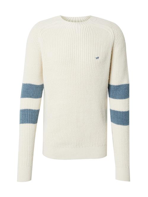 MUSTANG Pullover 'ELMHURST'  blå / offwhite