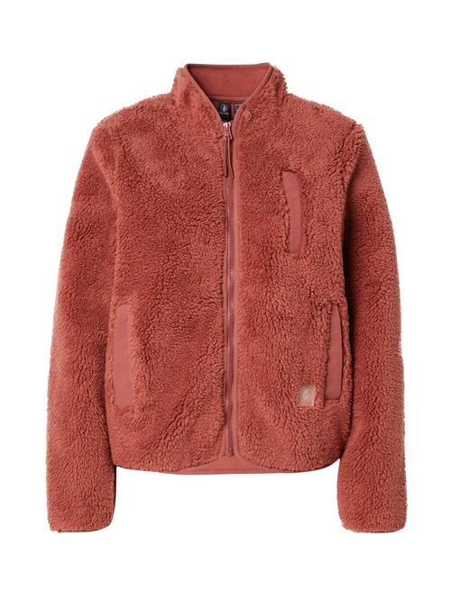 Volcom Sweatjakke 'WUZER FUZZAR'  rustbrun