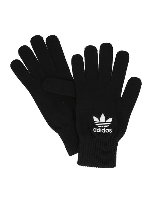 ADIDAS ORIGINALS Fingerhandsker  sort / hvid