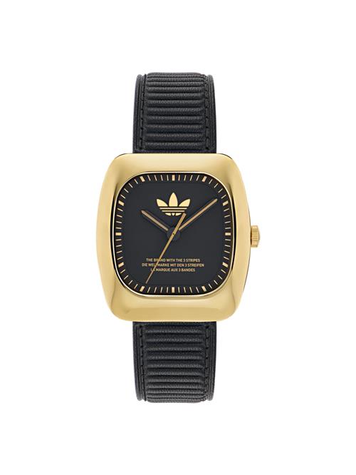 ADIDAS ORIGINALS Analogt ur  guld / sort