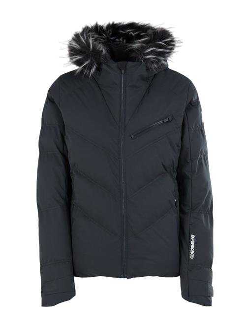 Fundango Udendørsjakke 'Elyra Fur Padded Jacket'  sort