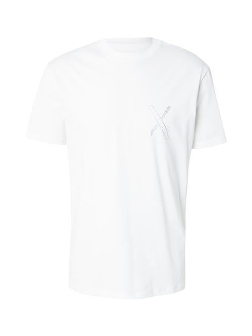 ARMANI EXCHANGE Bluser & t-shirts  sølv / offwhite