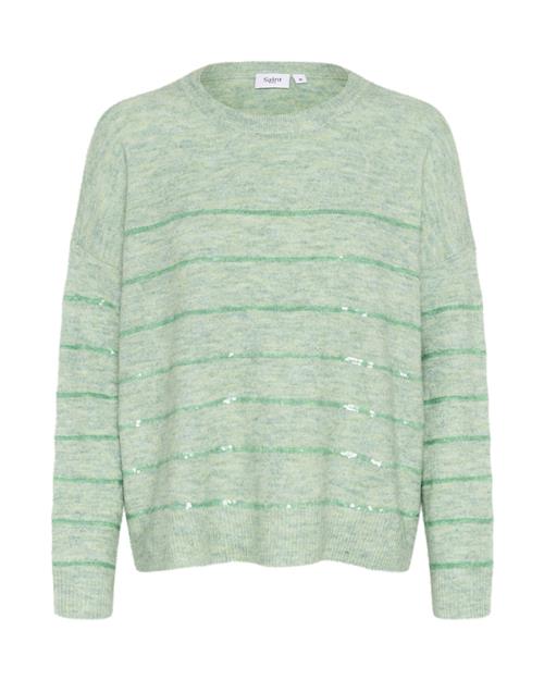 SAINT TROPEZ Pullover 'Zylvier'  grøn