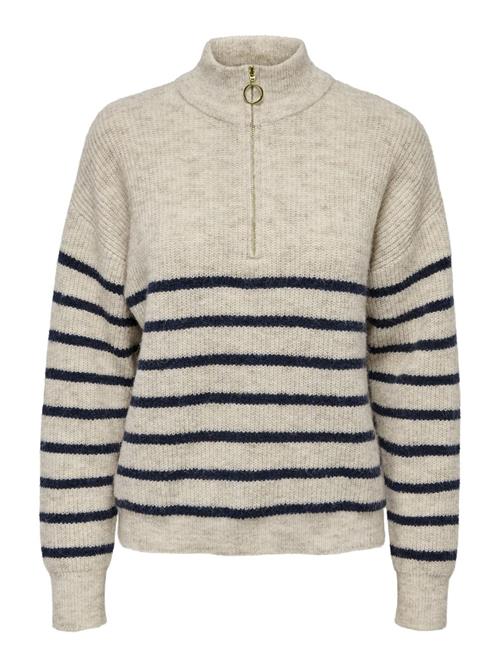 Only Maternity Pullover  beige / navy