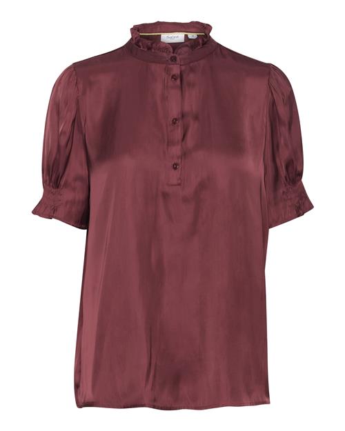 SAINT TROPEZ Bluse 'Veeni'  merlot