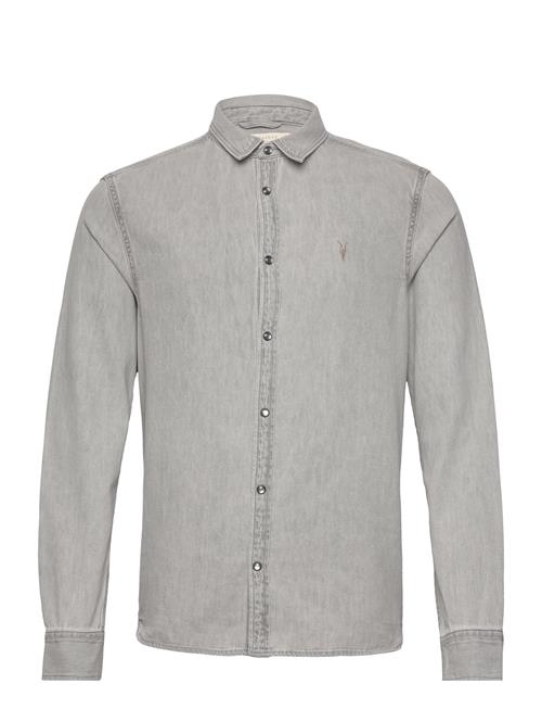 AllSaints Gleason Ls Shirt AllSaints Grey