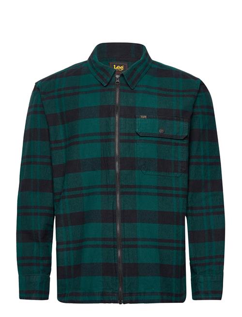 Lee Jeans Zipped Overshirt Lee Jeans Green