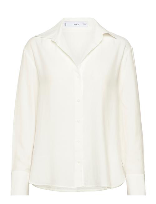 Lyocell Fluid Shirt Mango White