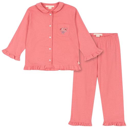 Konges Sløjd Pio Frill Set Gots - Strawberry Pink | Rød | 2 years