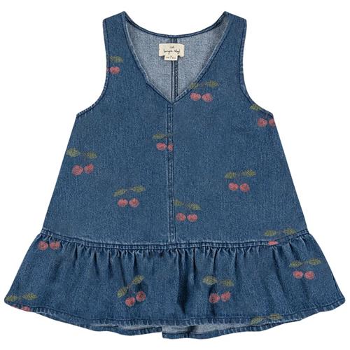 Konges Sløjd Magot Dress Gots - Ma Grande Cerise Denim | Blå | 18 months