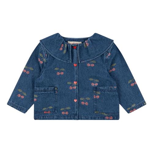 Konges Sløjd Magot Denim Shirt Gots - Ma Grande Cerise Denim | Blå | 4 years