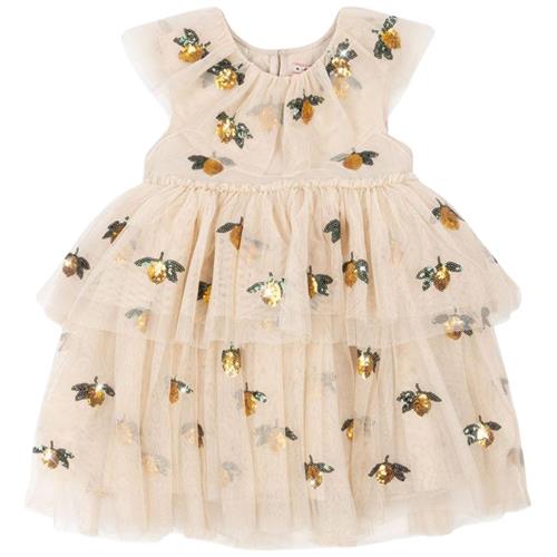 Konges Sløjd Lemon Sequin Party Dress Pink Sparkle | Lyserød | 12 months