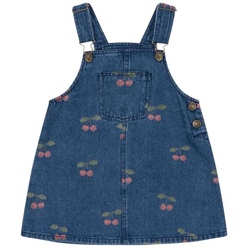 Konges Sløjd Magot Overall Dress Gots - Ma Grande Cerise Denim | Blå | 3 years