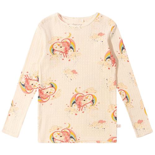 Konges Sløjd Minnie Glitter Blouse Gots - Horn Stars | Lyserød | 2 years