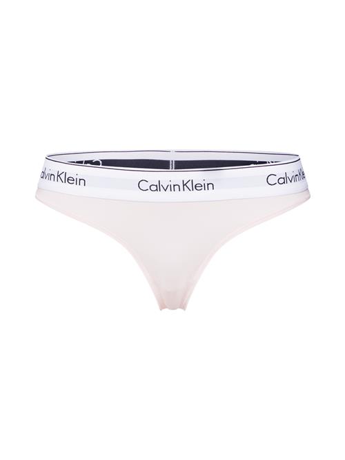 Calvin Klein Underwear String  lyserød / sort / hvid