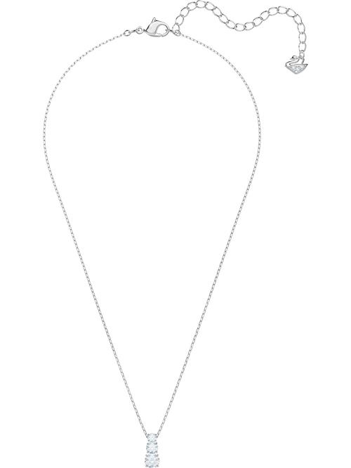 Swarovski Kæde 'Stilla'  sølv / hvid