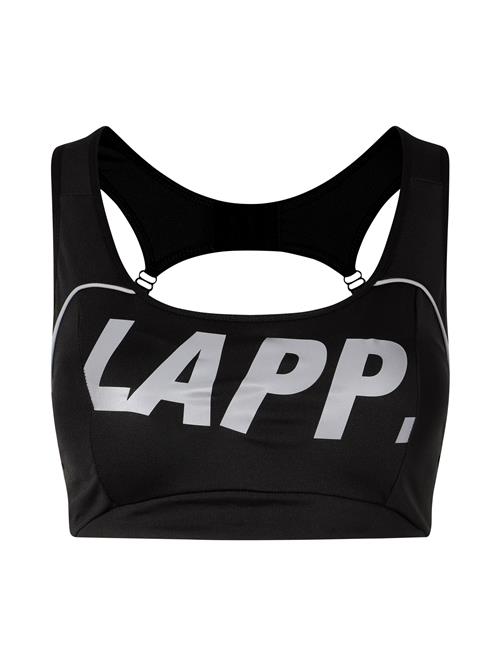 Lapp the Brand Sports-BH  grå / sort